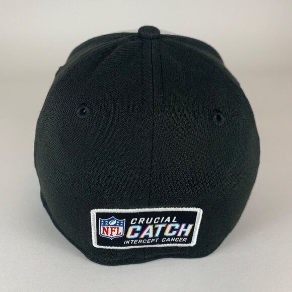 Philadelphia Eagles NFL New Era 39Thirty Crucial Catch Stretch Fitted Hat S/M - Picture 4 of 6